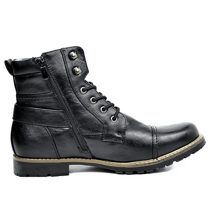 Stylish and comfortable men's motorcycle boots