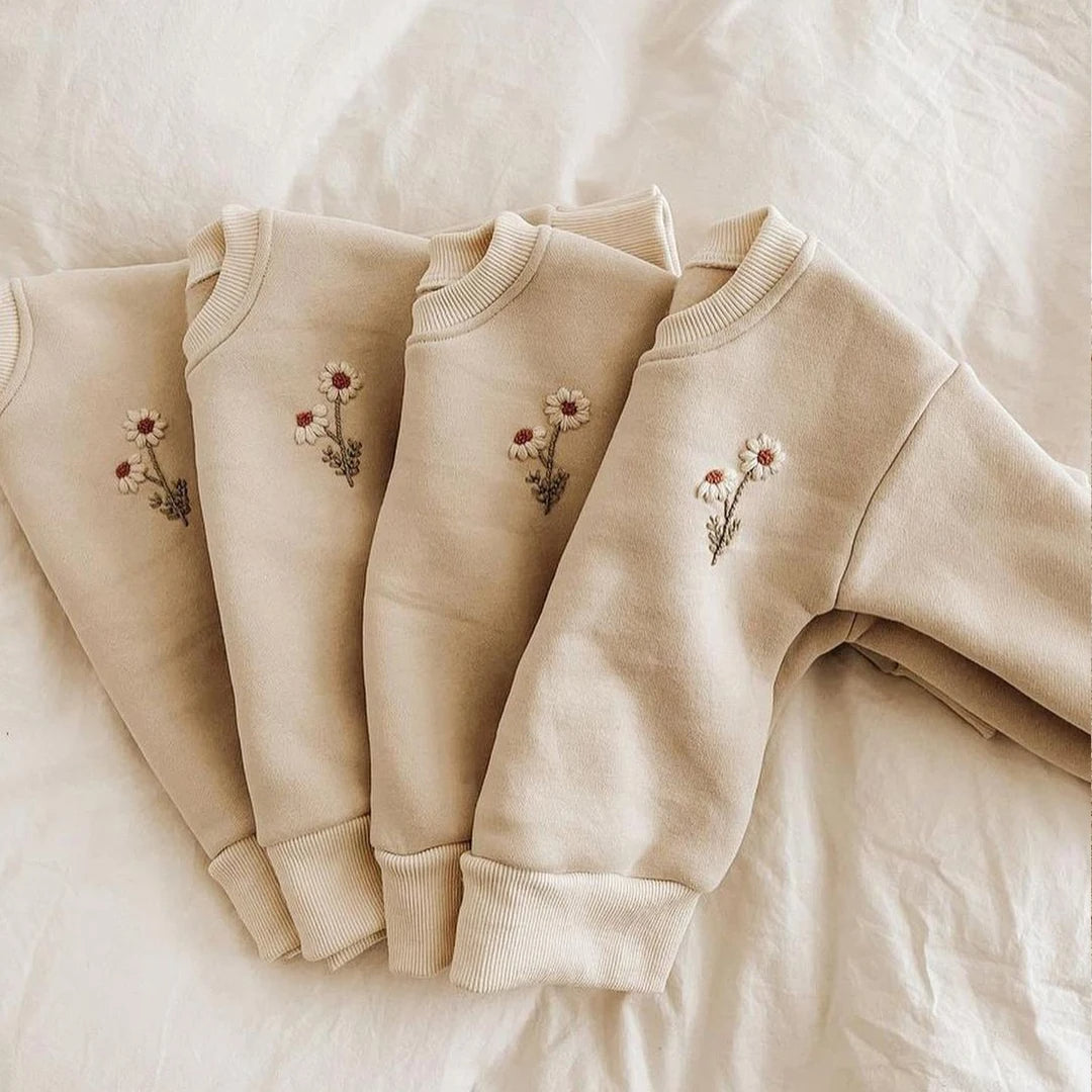 Little Miss Daisy Tracksuit - Jogger Set
