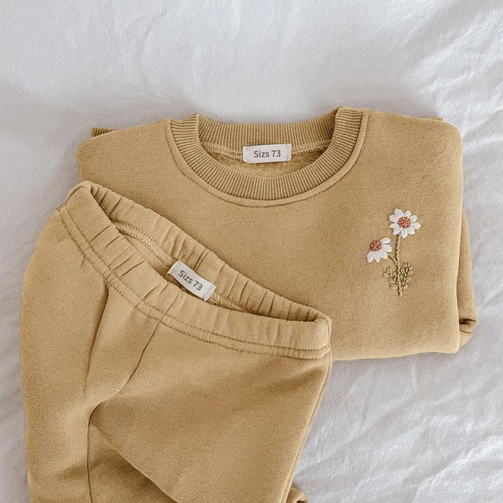 Little Miss Daisy Tracksuit - Jogger Set