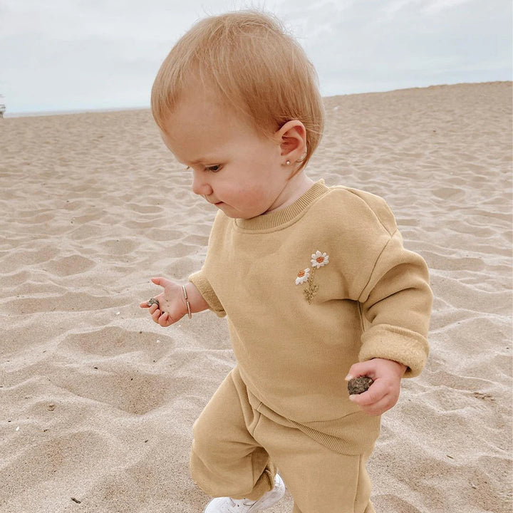 Little Miss Daisy Tracksuit - Jogger Set