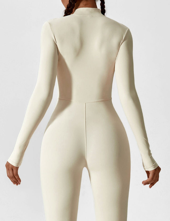 Yeoreo long/short sleeve zip up jumpsuit