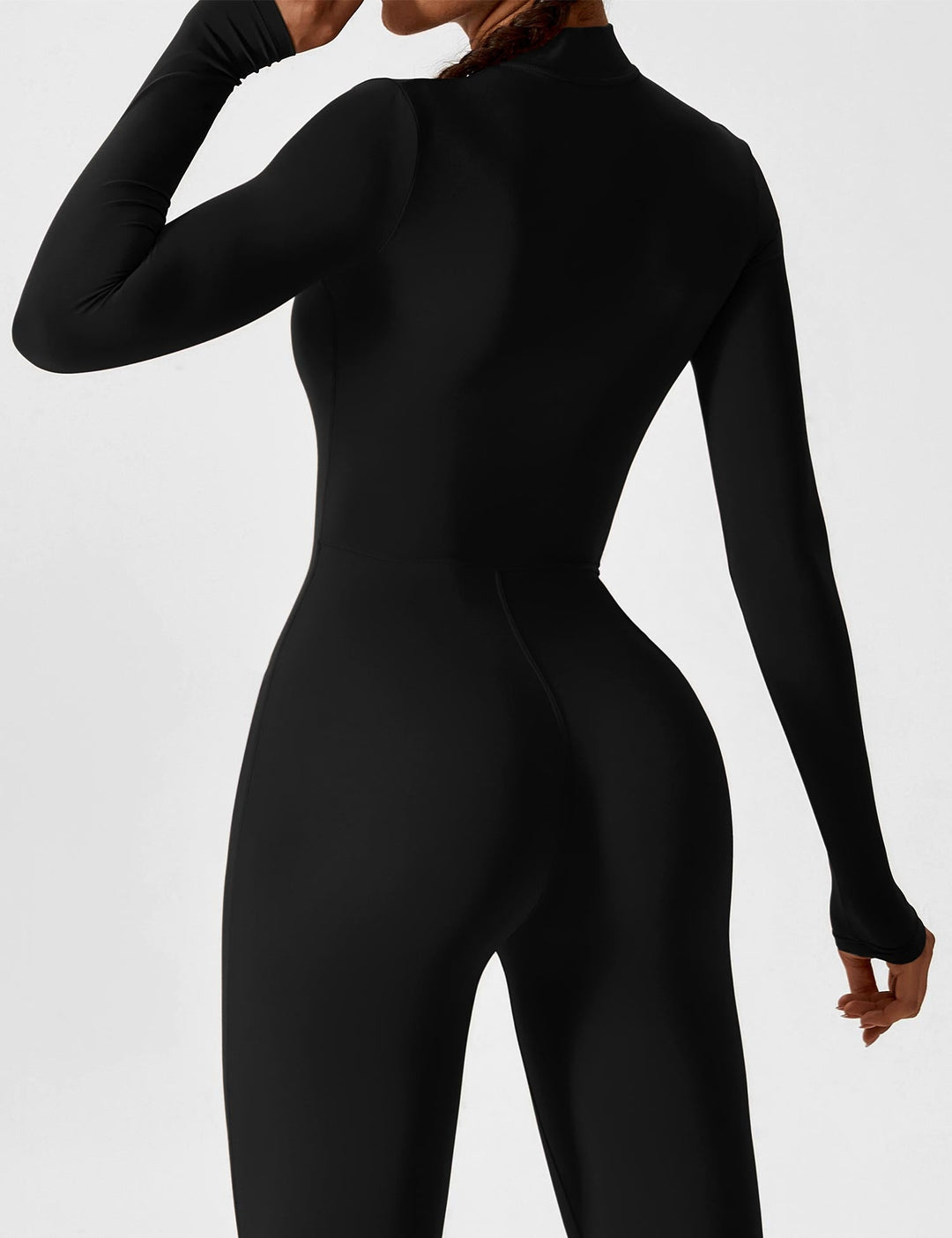 Yeoreo long/short sleeve zip up jumpsuit