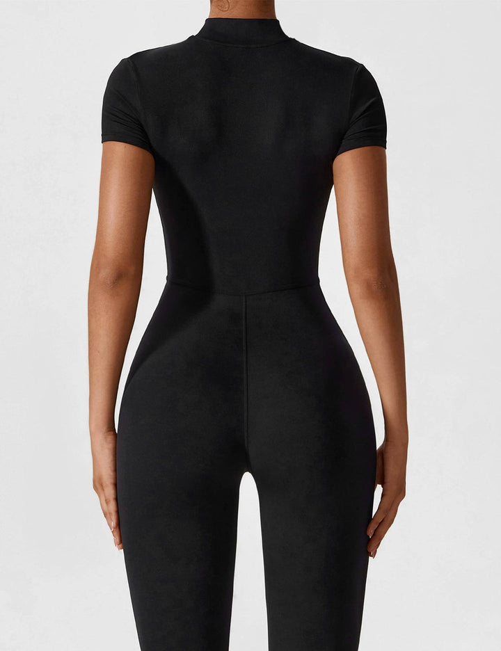 Yeoreo long/short sleeve zip up jumpsuit
