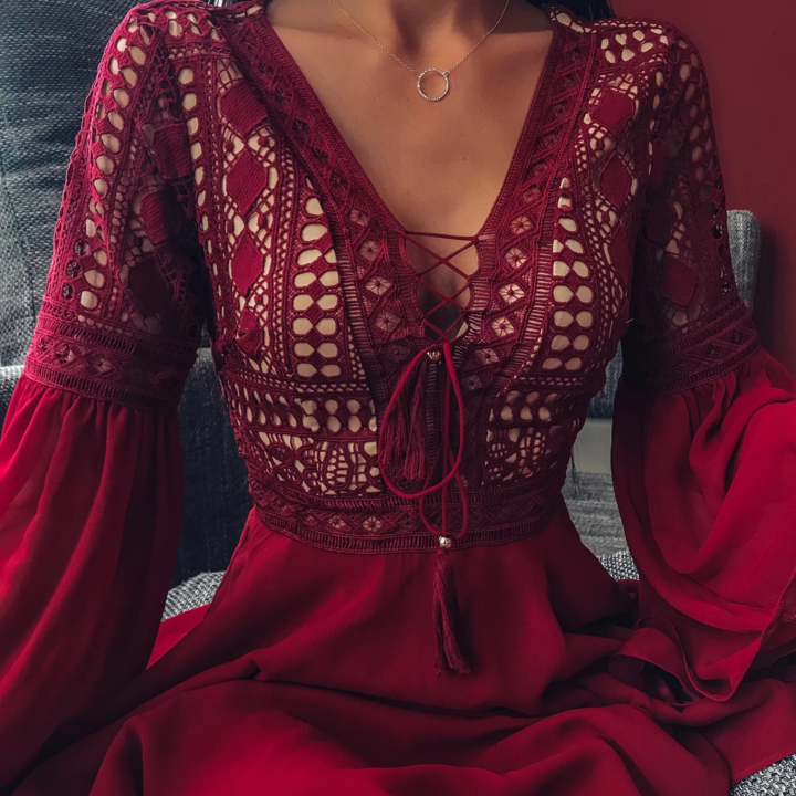 Zoey's lace dress