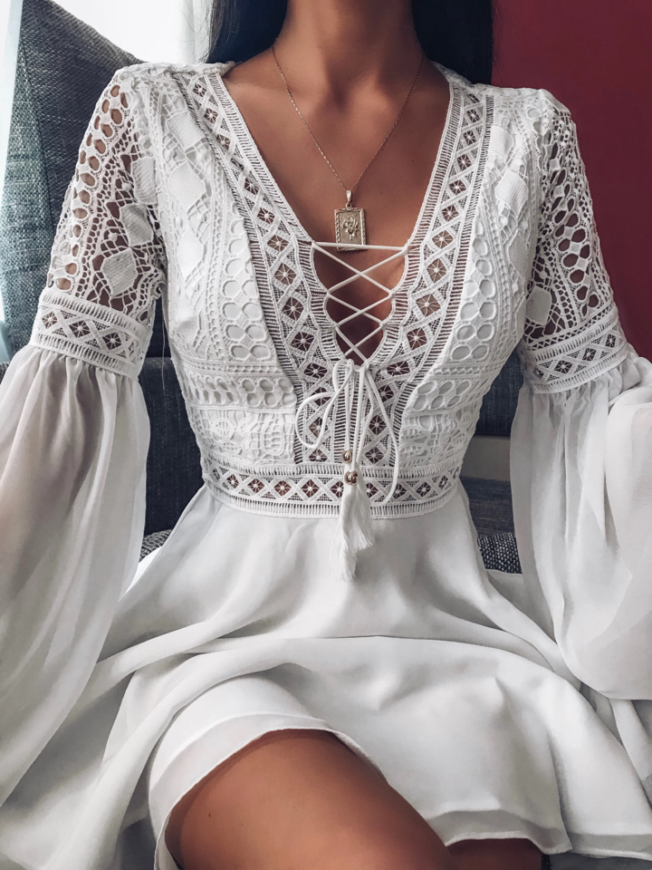 Zoey's lace dress
