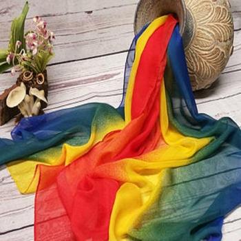 Rainbow scarf